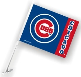 Chicago Cubs Car Flag