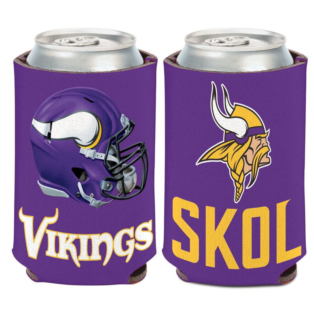 Minnesota Vikings Can Cooler Slogan Design