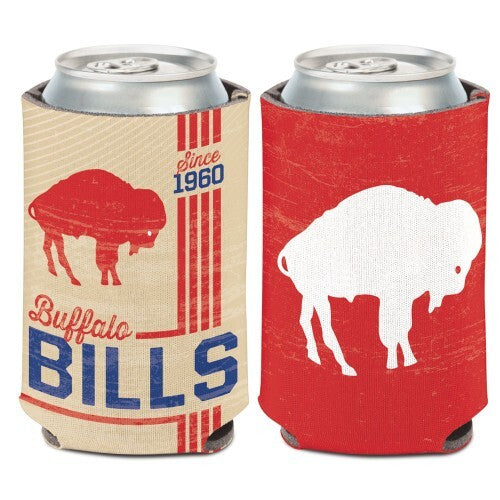Buffalo Bills Can Cooler Vintage Design Special Order