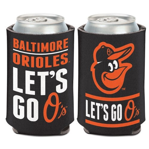 Baltimore Orioles Can Cooler Slogan Design Special Order