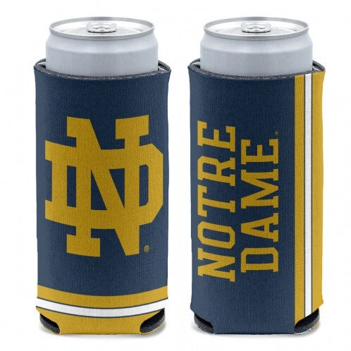 Notre Dame Fighting Irish Can Cooler Slim Can Design